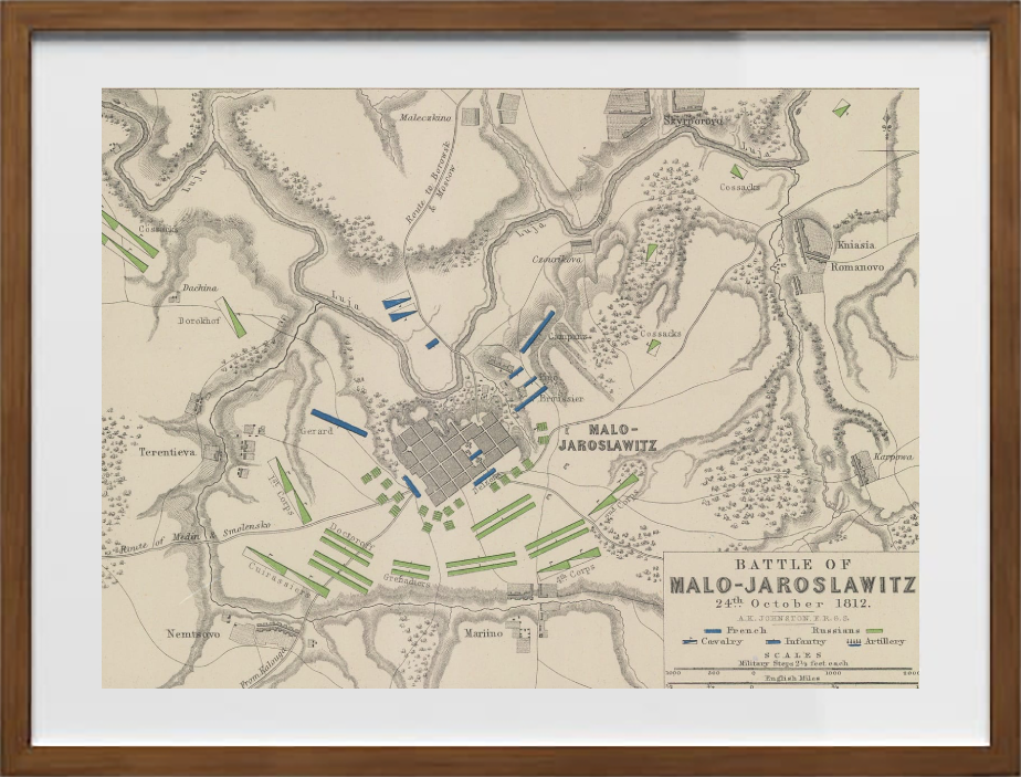 Battaglia di Malo-Jaroslawitz di Sir Archibald Alison