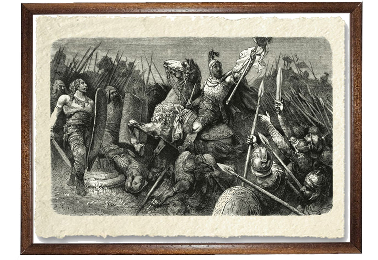 Belisarius attacks the Ostrogoths in Rome in 536