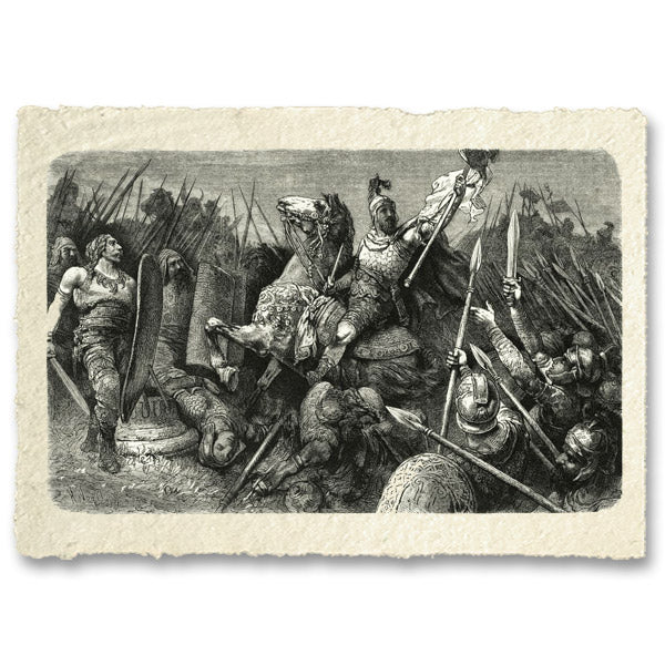 Belisarius attacks the Ostrogoths in Rome in 536