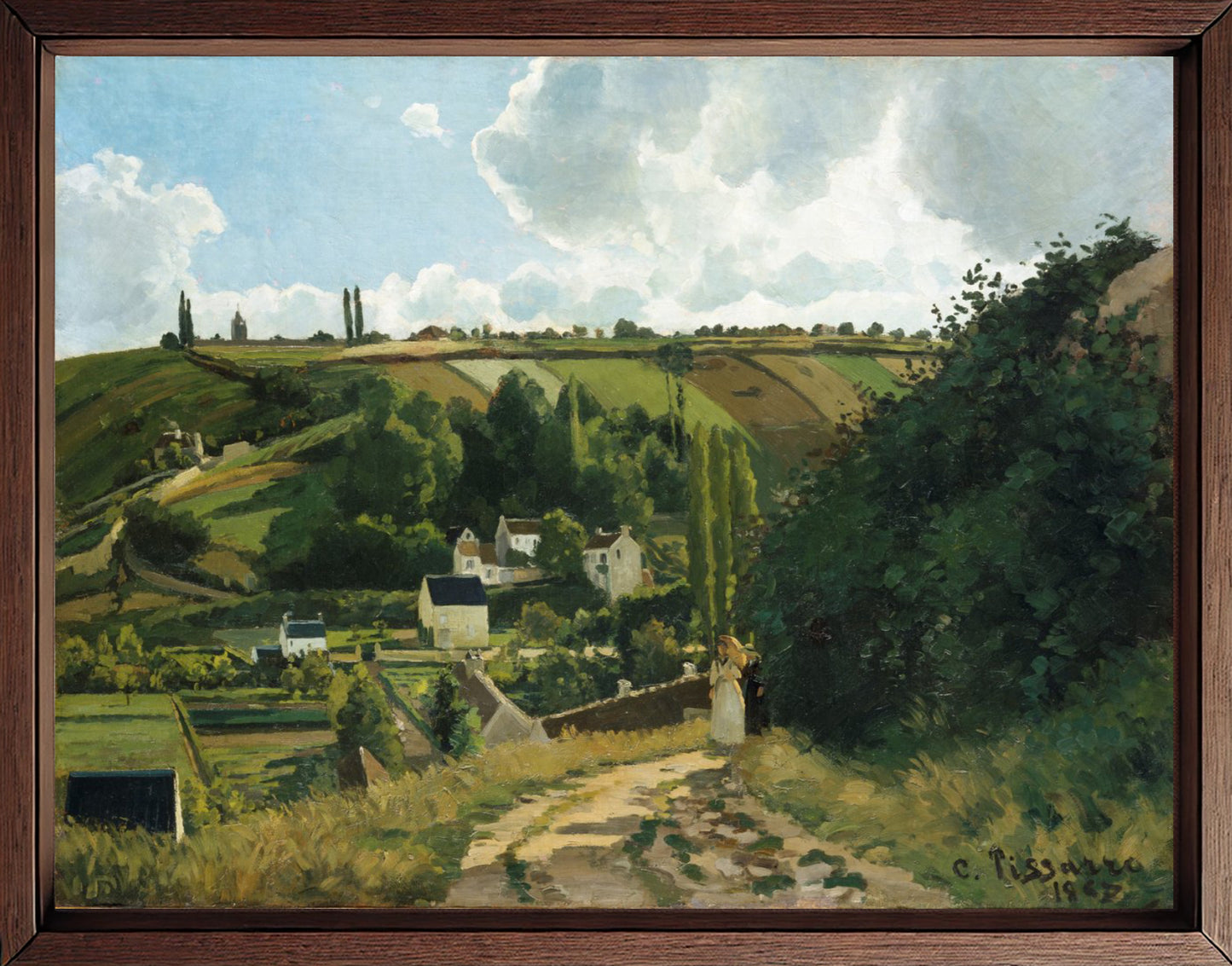 Jalais Hill, Pontoise by Camille Pissarro