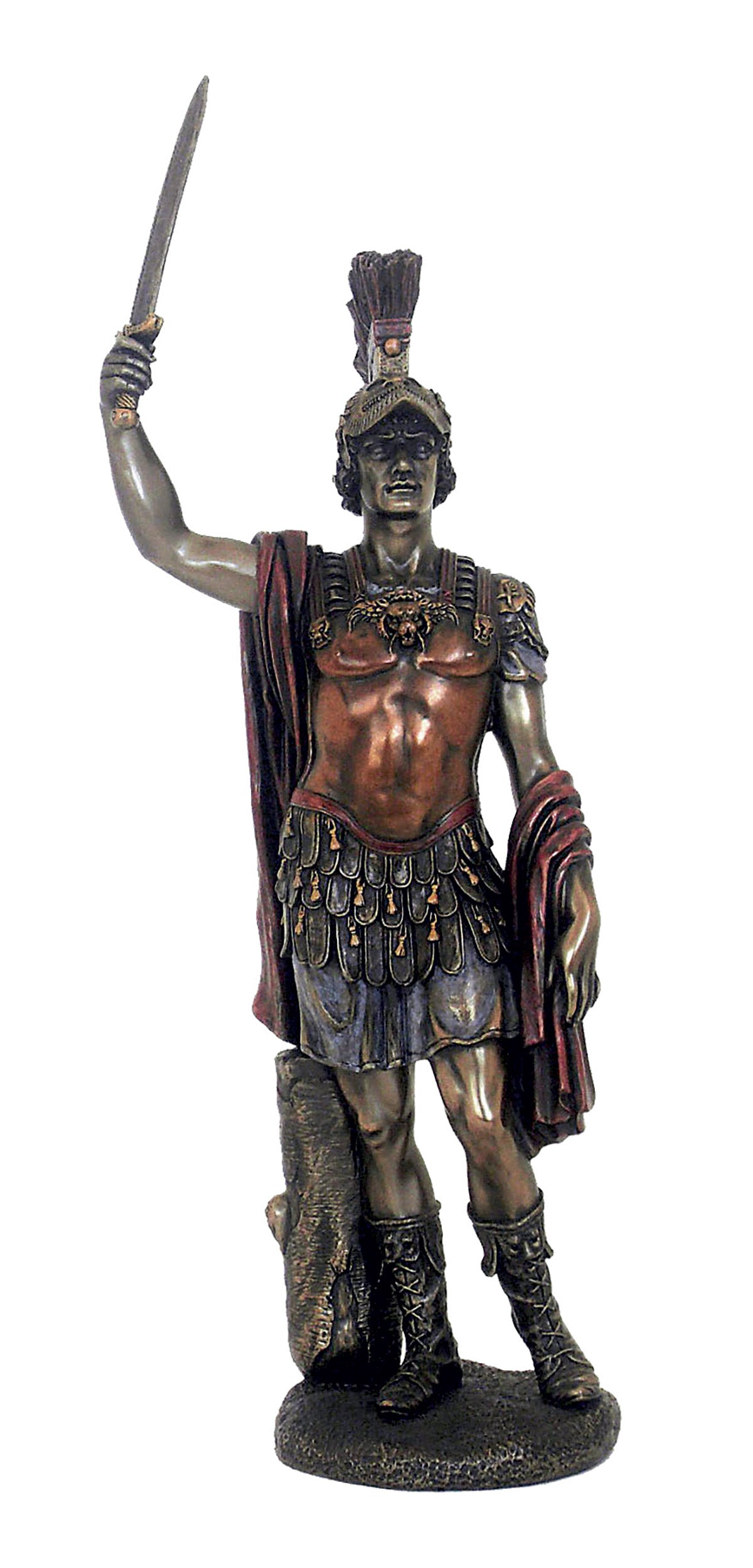 Roman centurion. Sculpture
