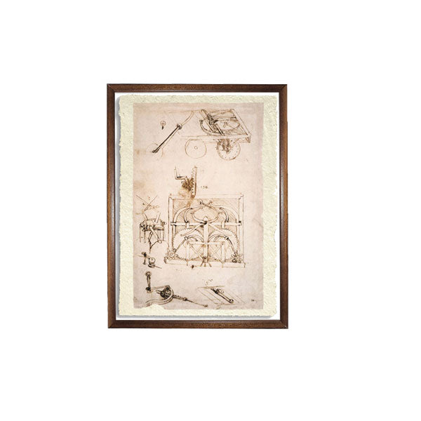 Leonardo's self-propelled chariot - Leonardo Da Vinci