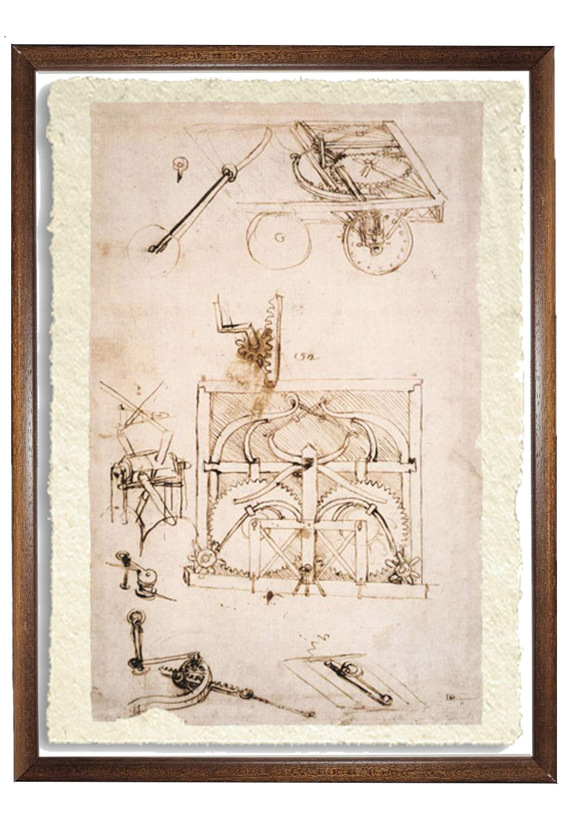 Leonardo's self-propelled chariot - Leonardo Da Vinci