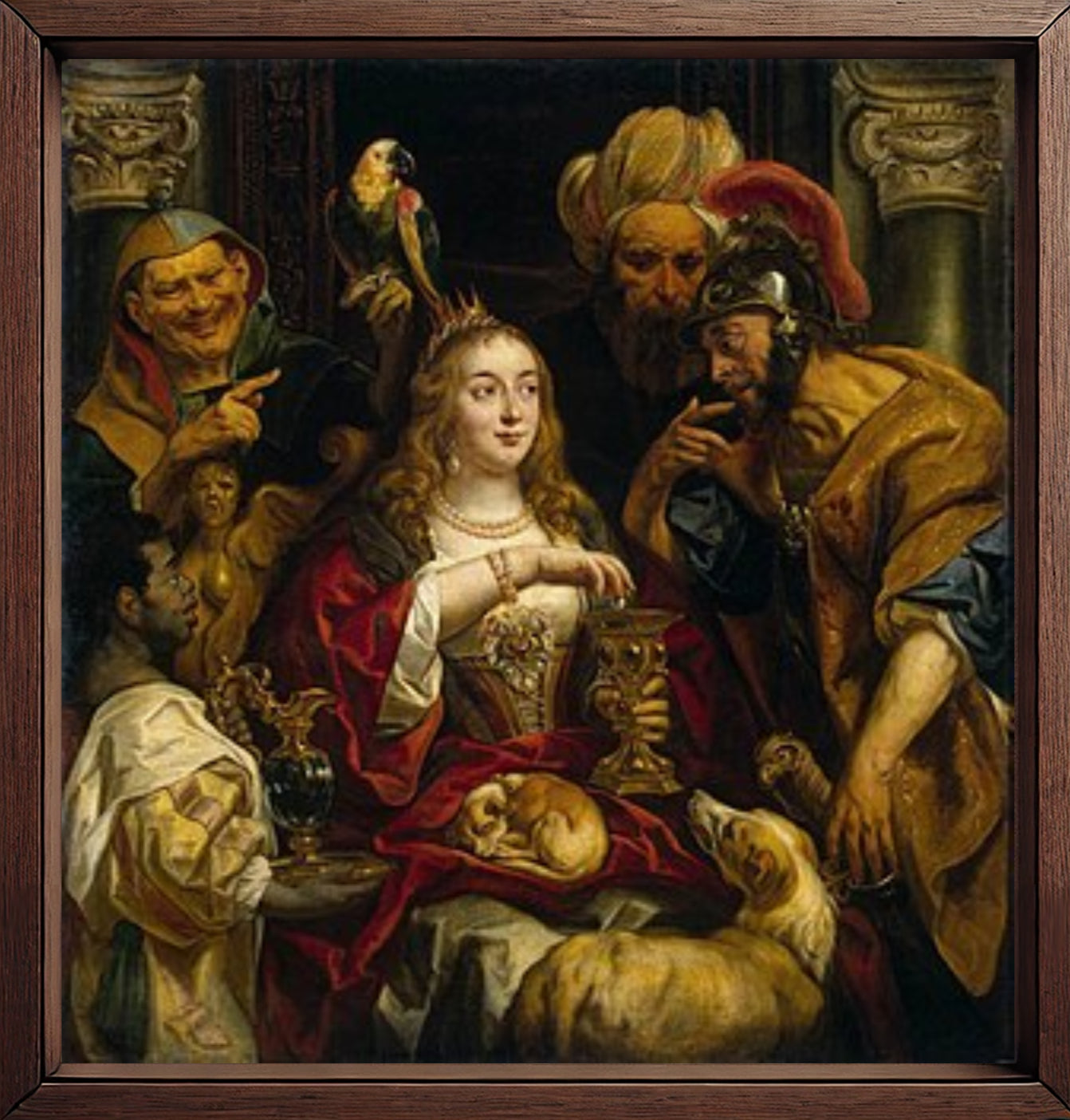 Cleopatra's Feast by Jacob Jordaens