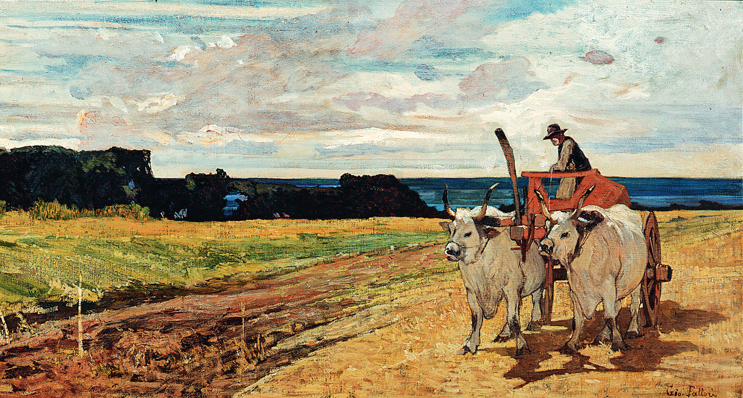 View of Vetheuil, painting by Claude Monet