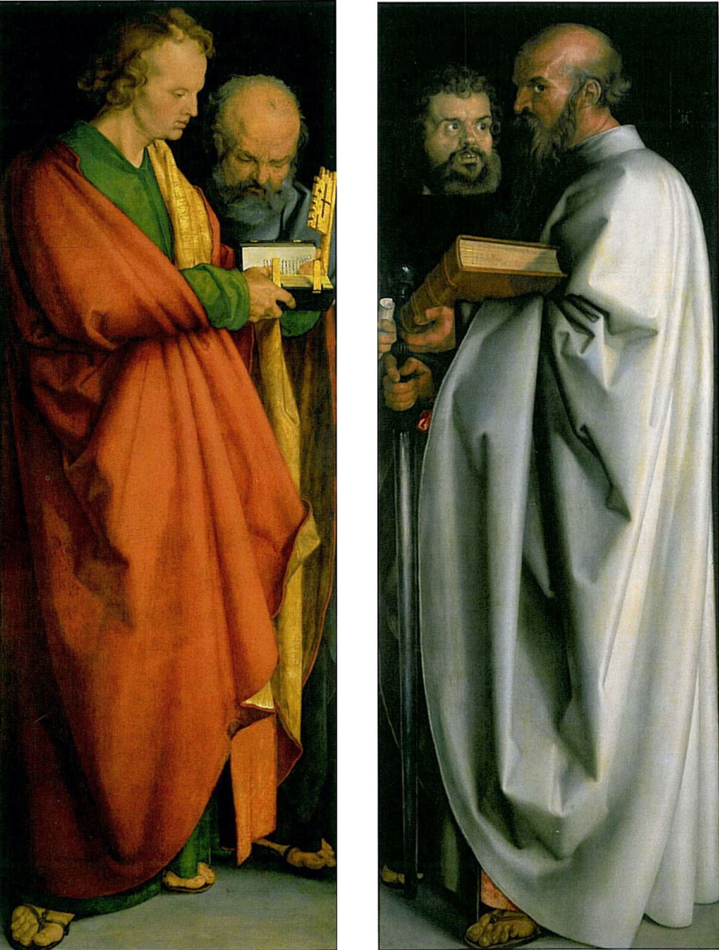 Quattro Apostoli di Albrecht Dürer su pregiata carta Amalfi