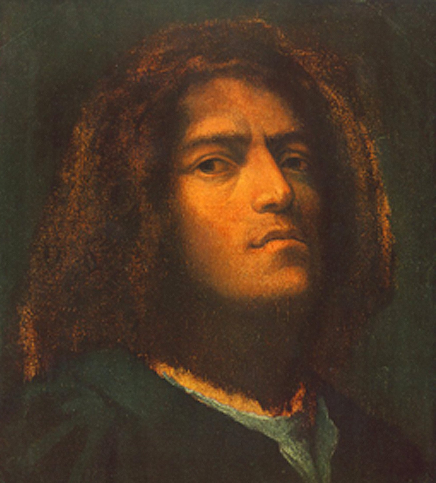 Autoritratto di Giorgione su pregiata carta Amalfi