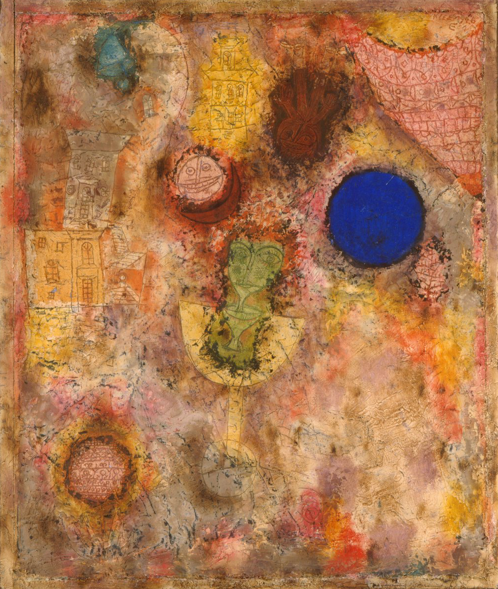 Giardino magico di Paul Klee su pregiata carta Amalfi