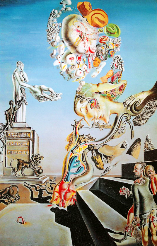 Il gioco lugubre di Salvador Dalì su pregiata carta Amalfi