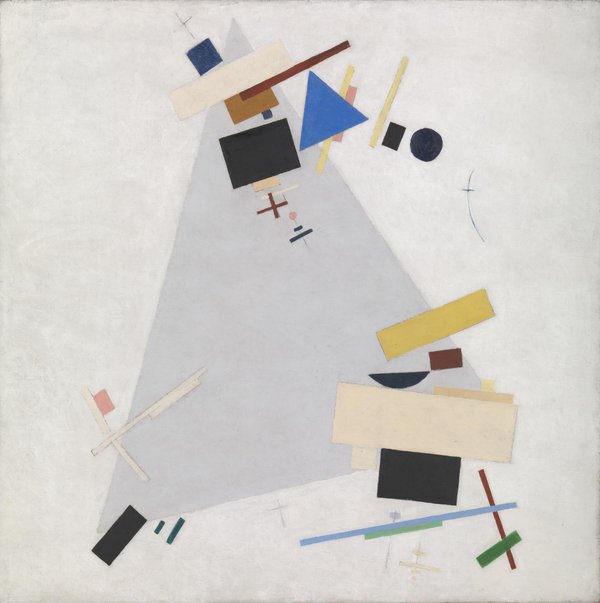 Dynamic Suprematism di Kazmir Malevich su pregiata carta Amalfi