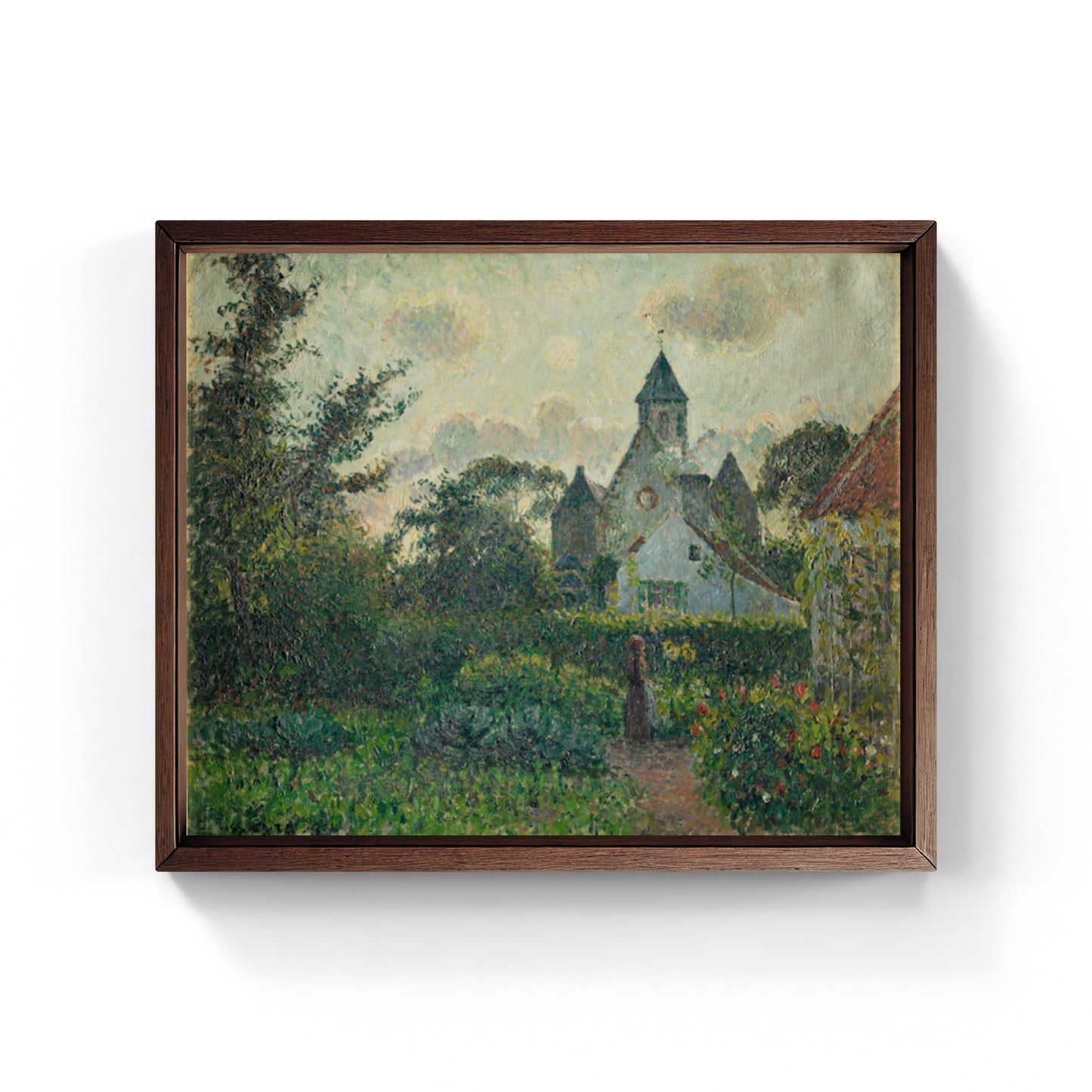 The Church in Knocke by Camille Pissarro