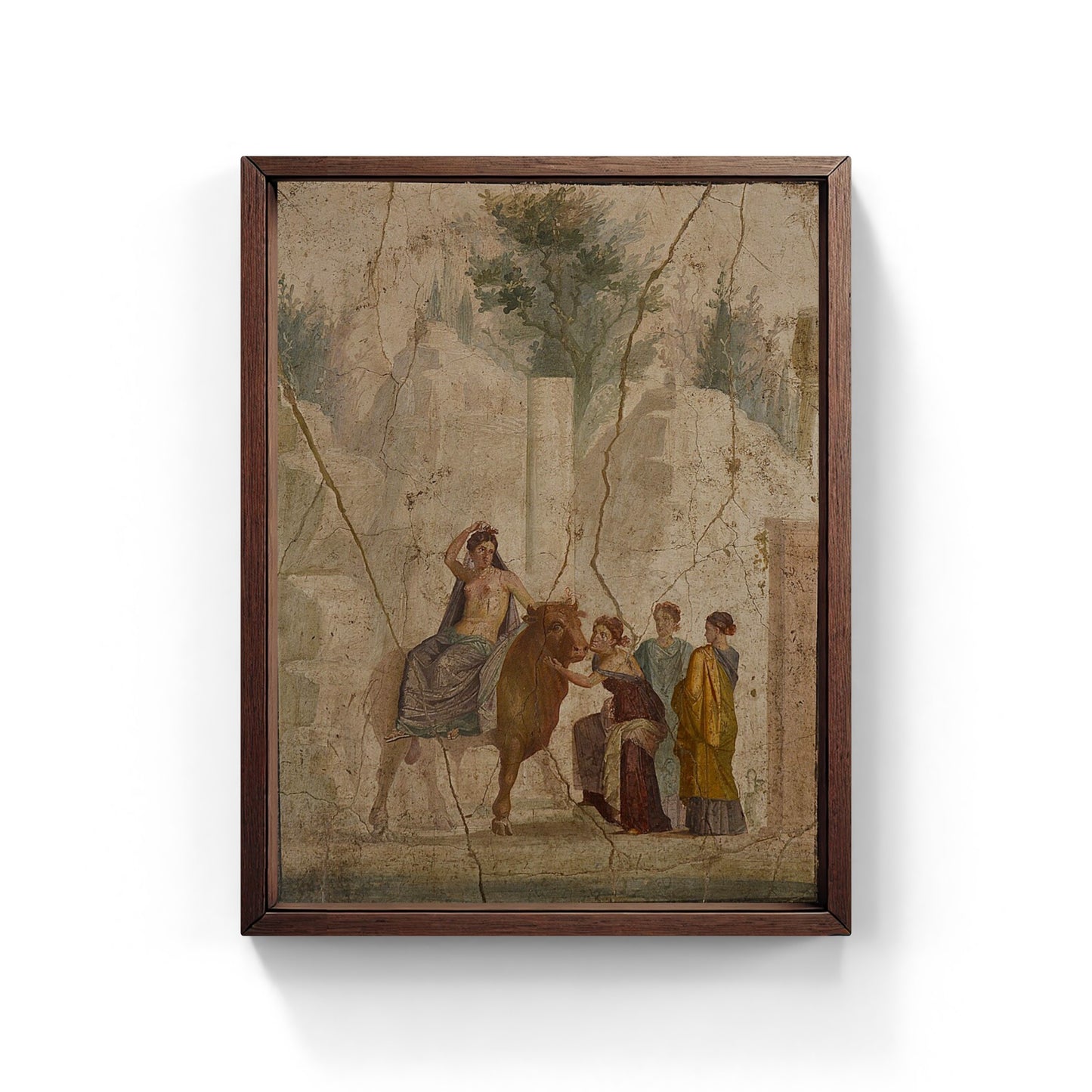 Europa on the Bull in the House of Jason in Pompeii