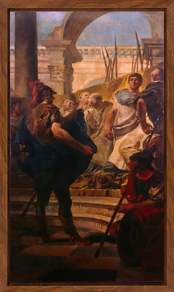 Fabius Maximus before the Senate at Carthage by Giambattista Tiepolo