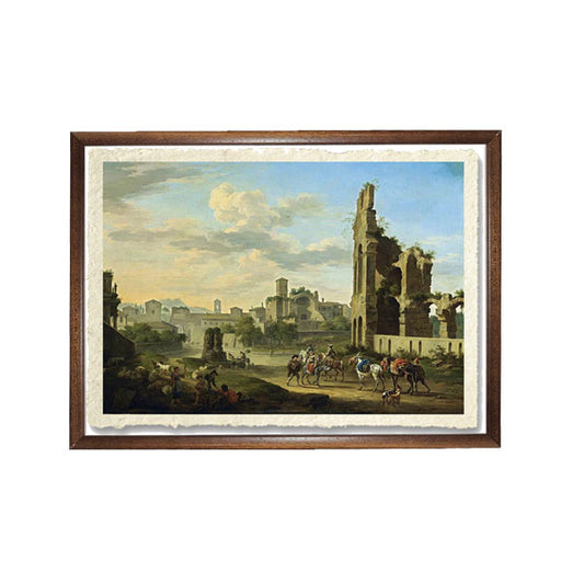Forum romanorum 1624 by Jacob de Heusch