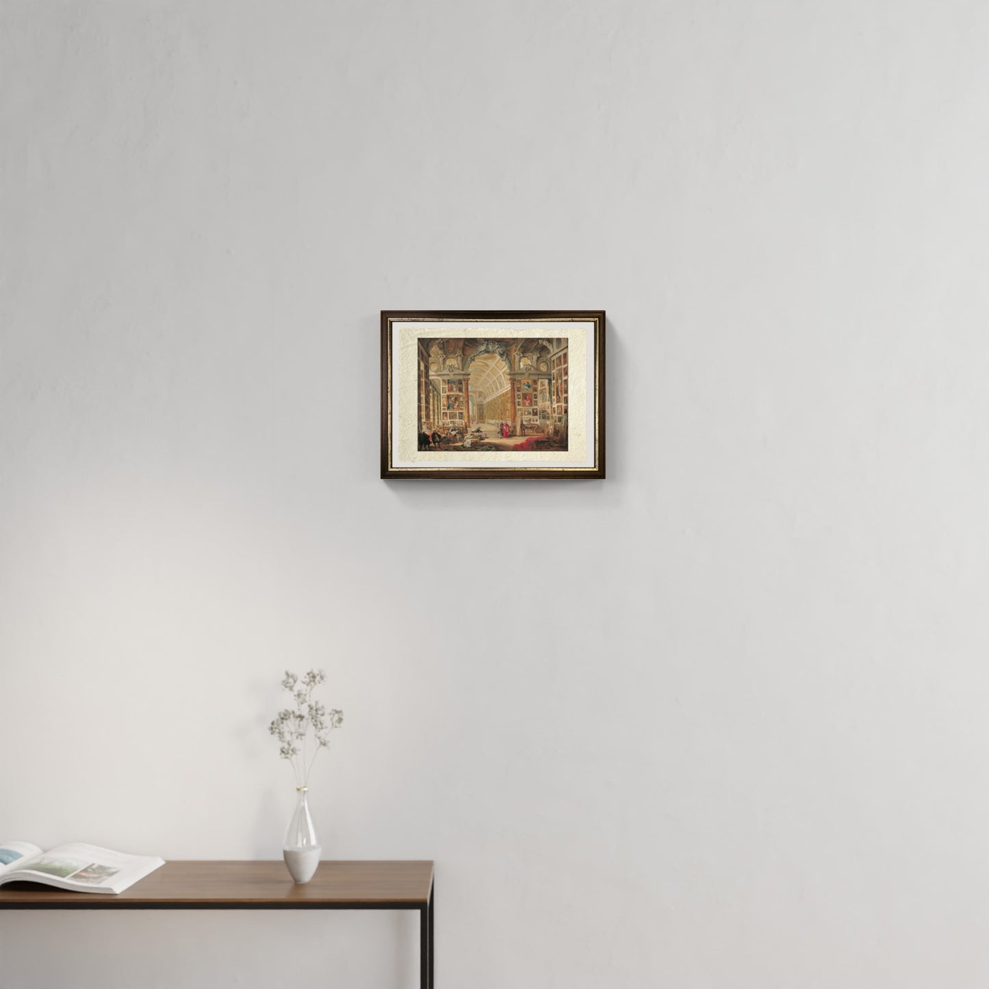 La Galleria del Cardinale Gonzaga a Roma di Pannini nel tuo studio