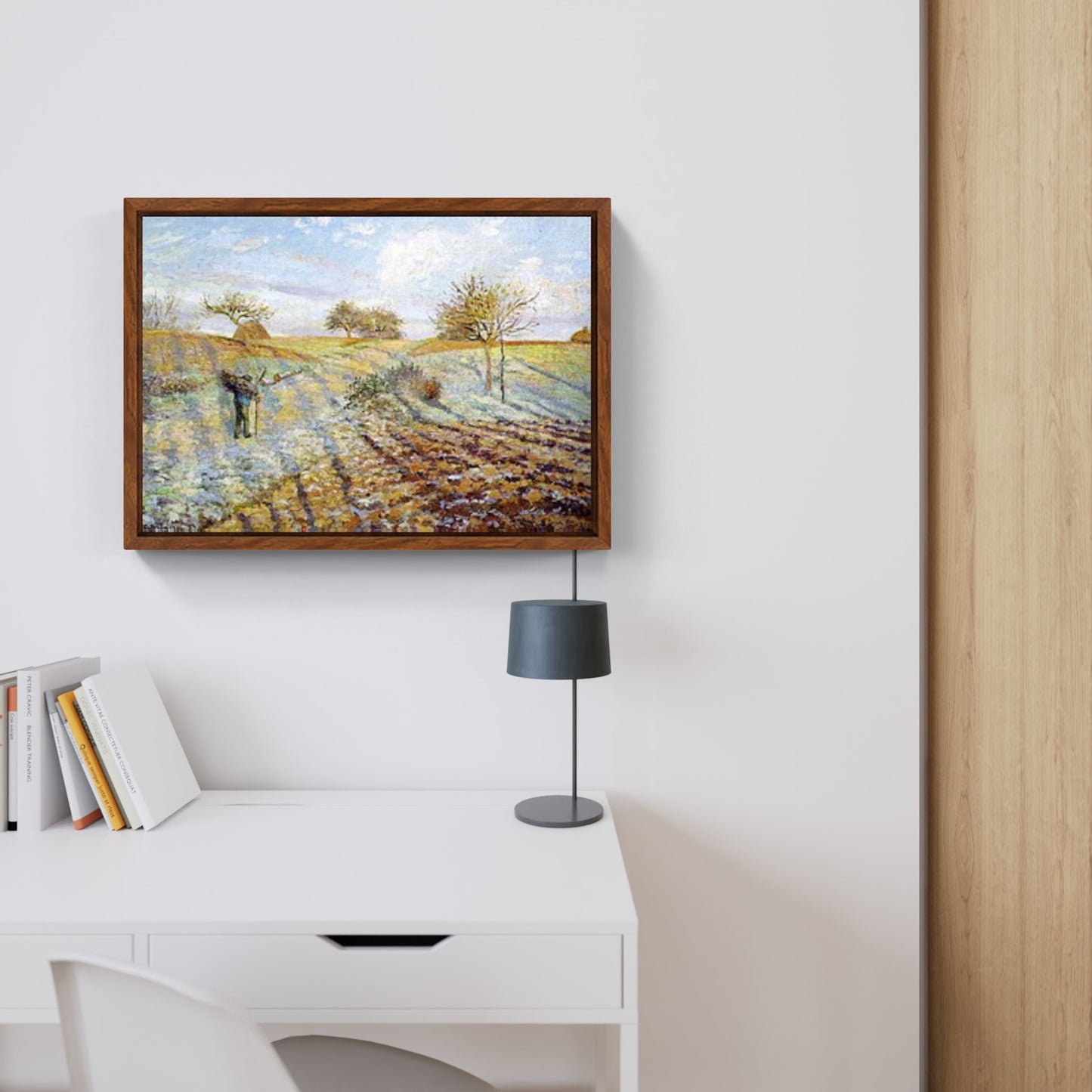 Gelata bianca di Camille Pissarro