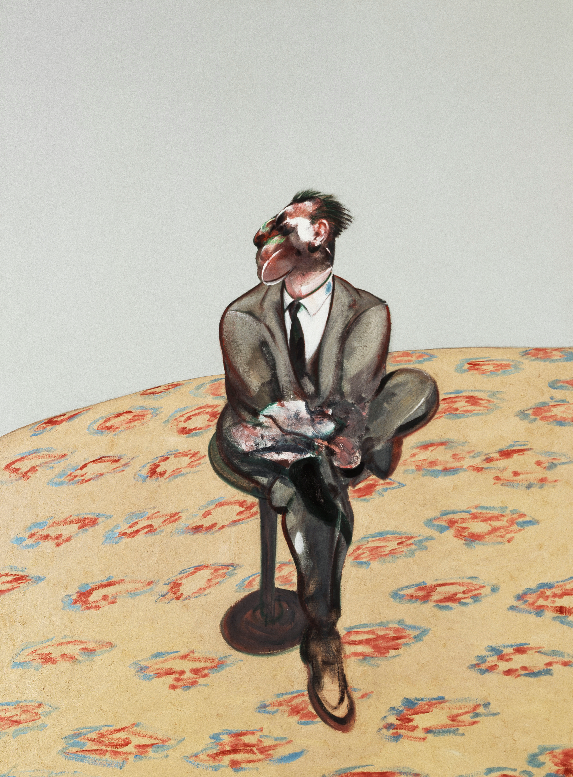 Ritratto di George Dyer di Francis Bacon su pregiata carta Amalfi