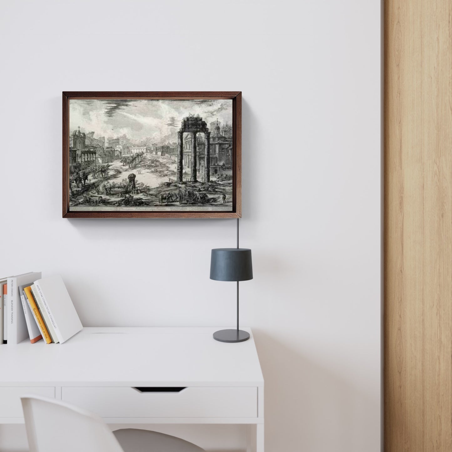 I Fori romani visti da campo vaccino di Giovanni Battista Piranesi