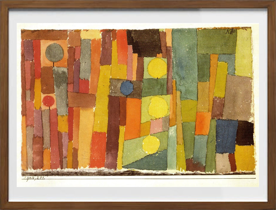 In stile di Kairouan, moderato - Paul Klee