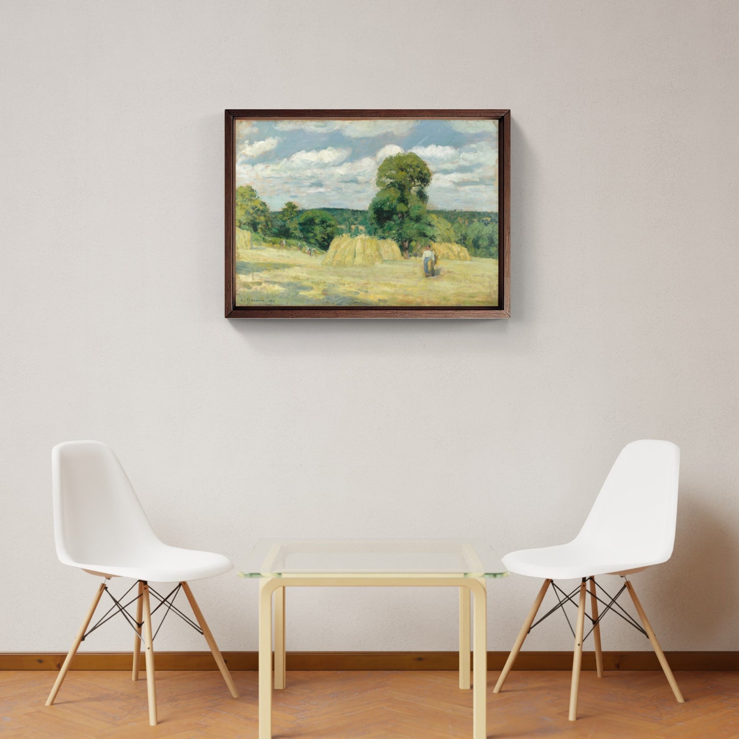 La Moisson di Camille Pissarro