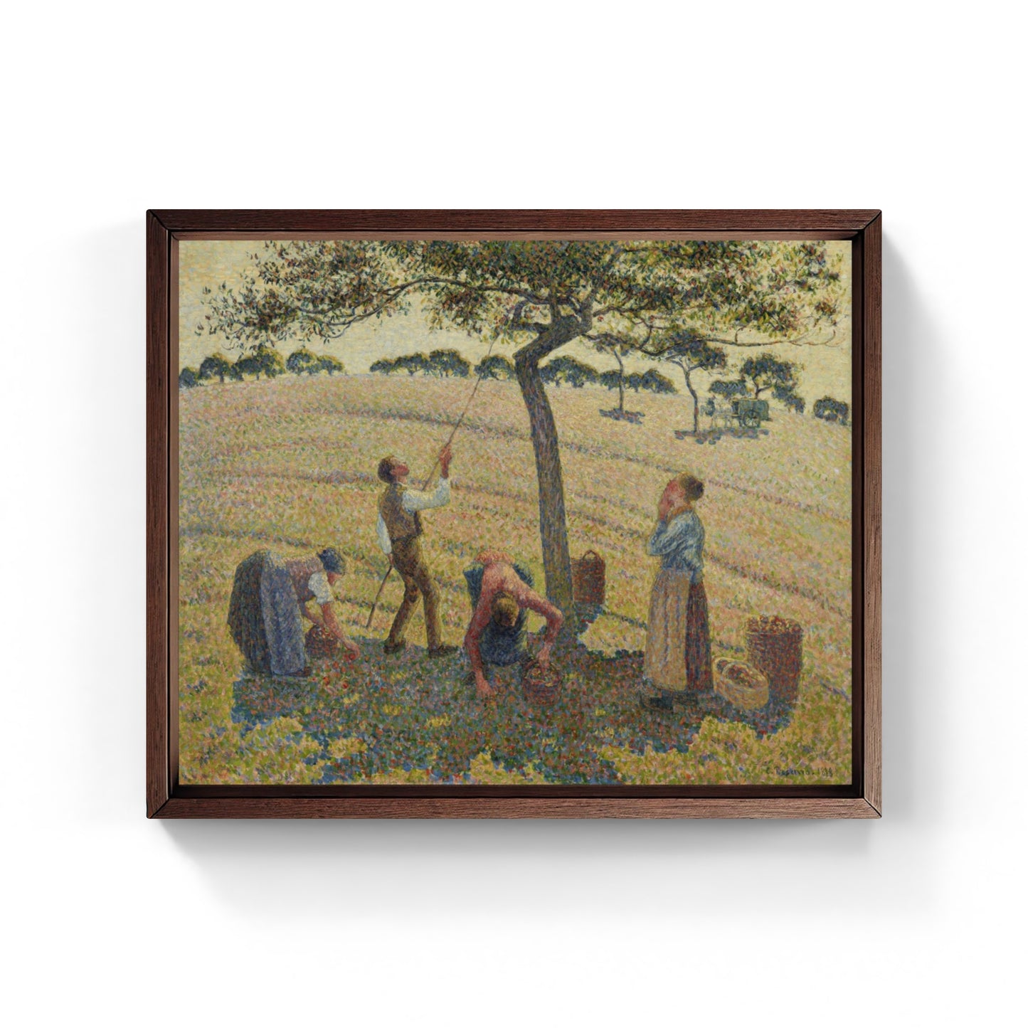 Apple Harvest Éragny, by Camille Pissarro
