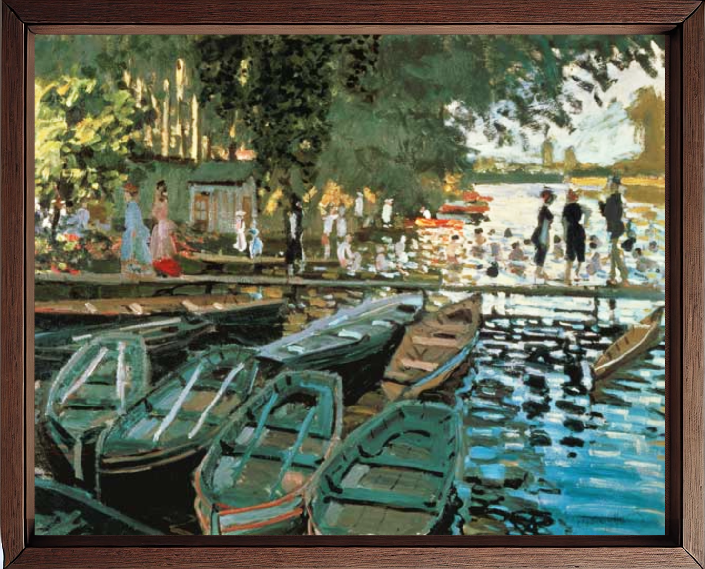 La Grenouillère, quadro di Claude Monet