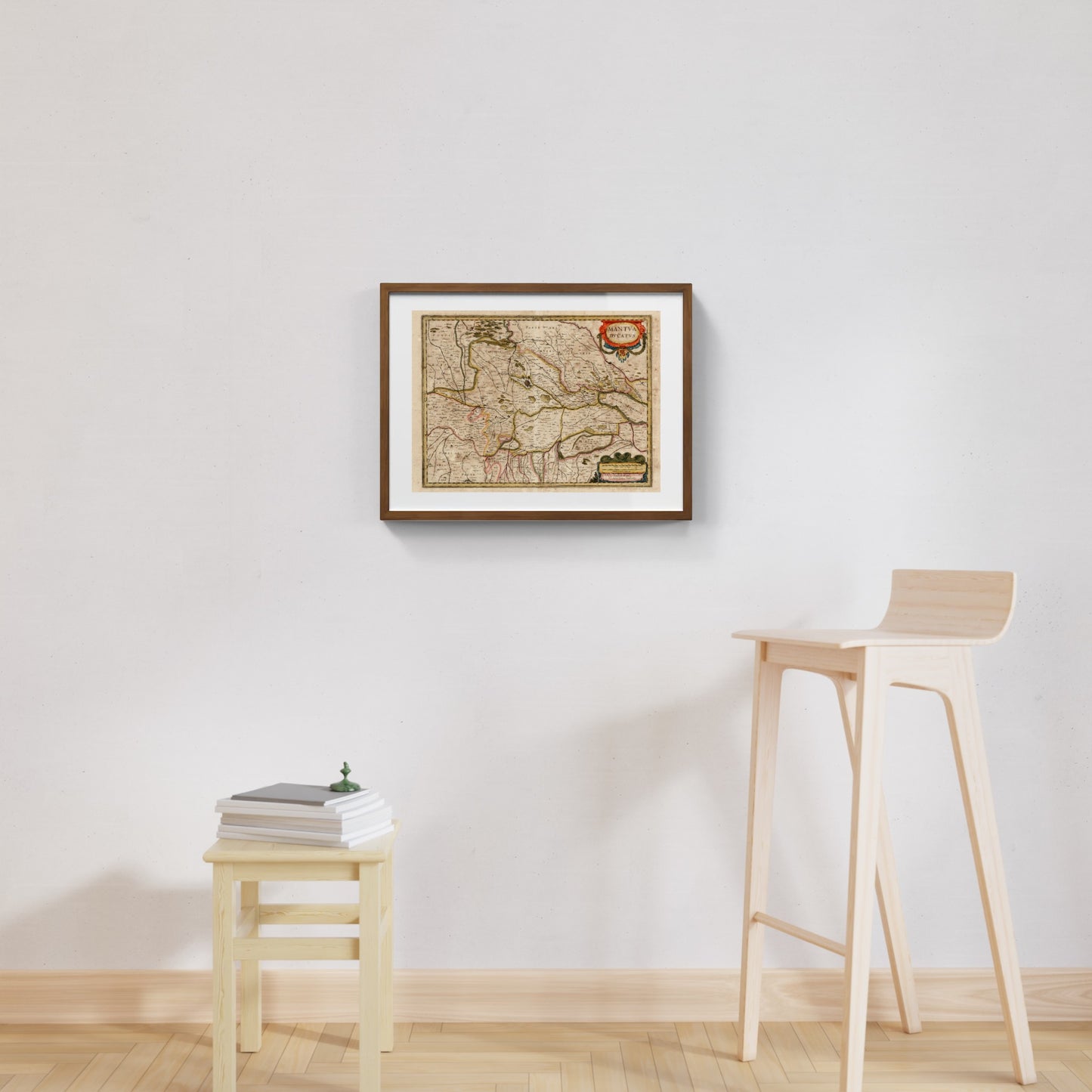 Mappa del ducato di Mantova di Jan Jansson