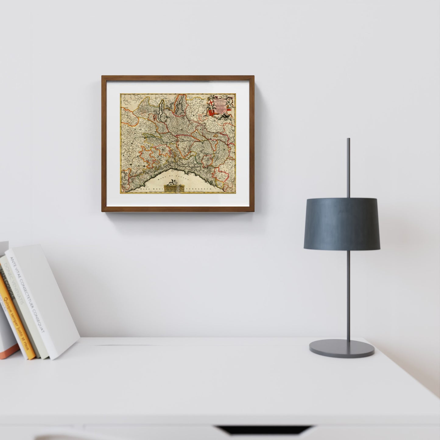 Mappa della Repubblica di Genova, con Milano, Parma e Monferrato di Frederick De Wit