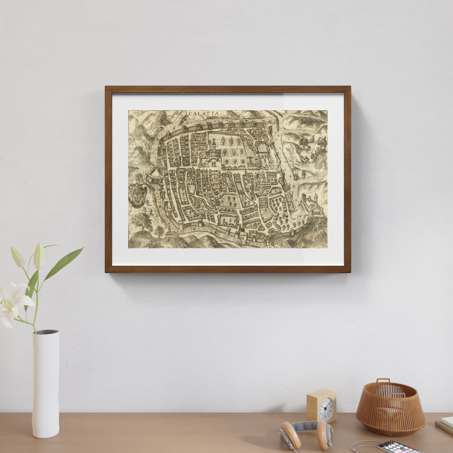 Calatia (Caiazzo) by Pietro Bertelli