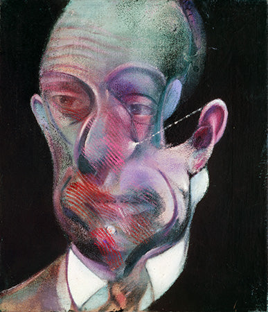 Portrait of Michel Leris di Francis Bacon su pregiata carta Amalfi