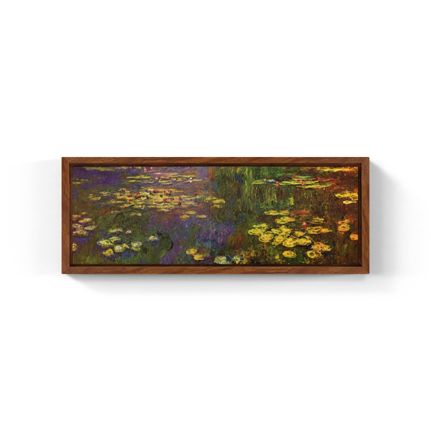 Water Lilies, evening effect, painting by Claude Monet
