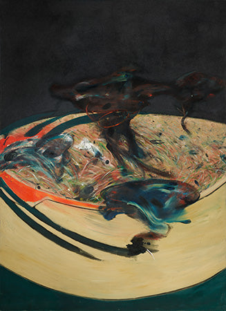 Paesaggio vicino a Malabata, Tangeri di Francis Bacon su pregiata carta Amalfi