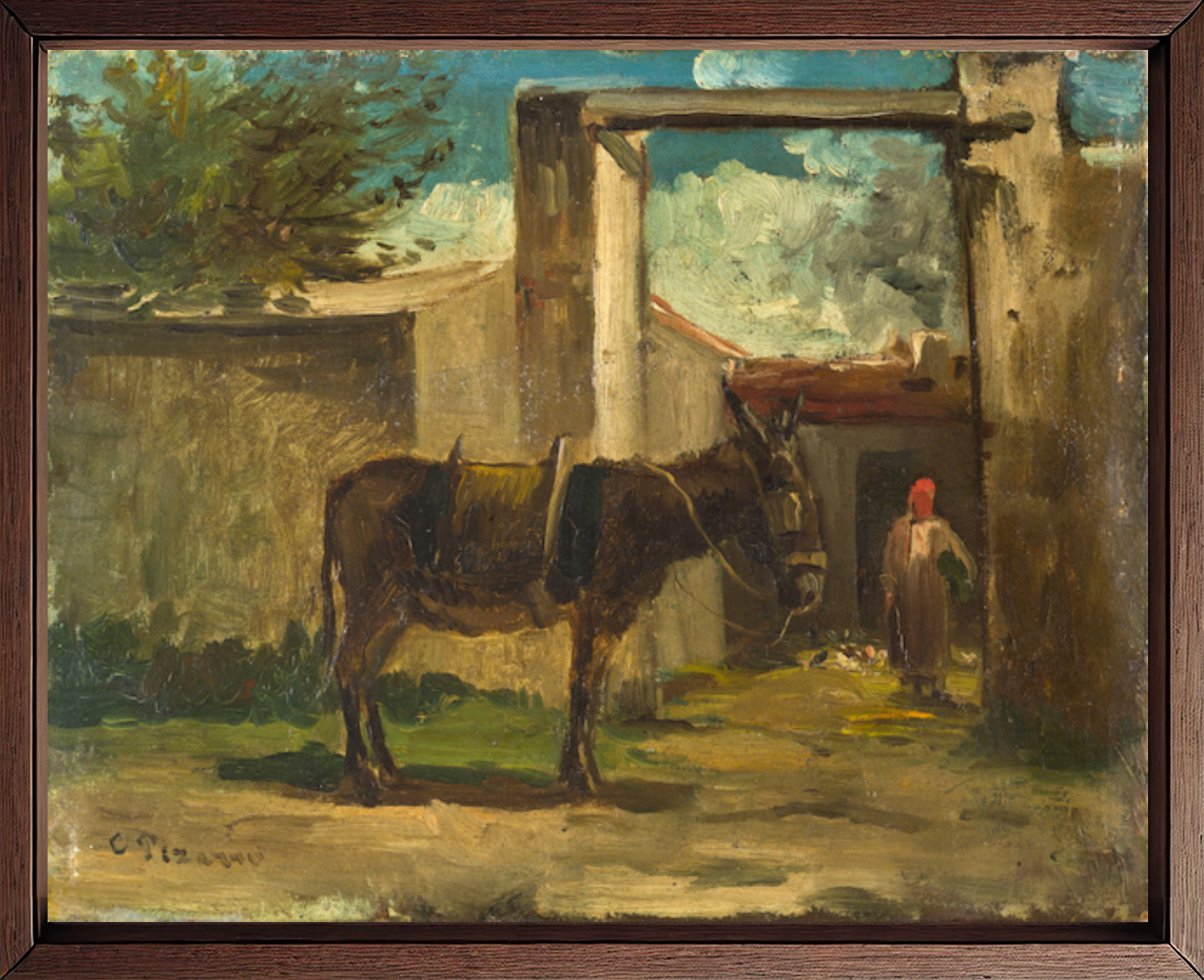 Paysage à Montmorency by Camille Pissarro