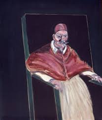 Pope II di Francis Bacon su pregiata carta Amalfi