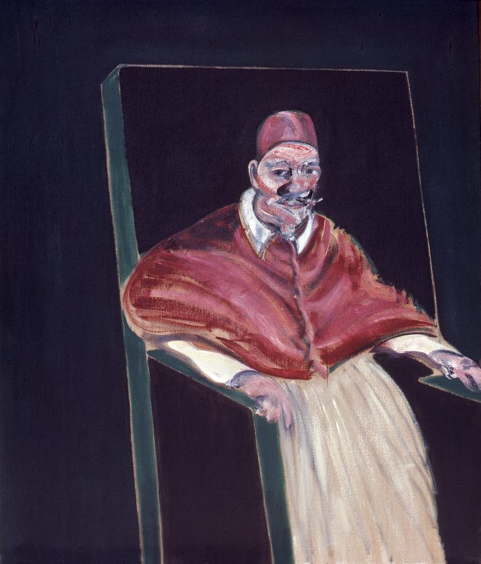Papa II di Francis Bacon su pregiata carta Amalfi