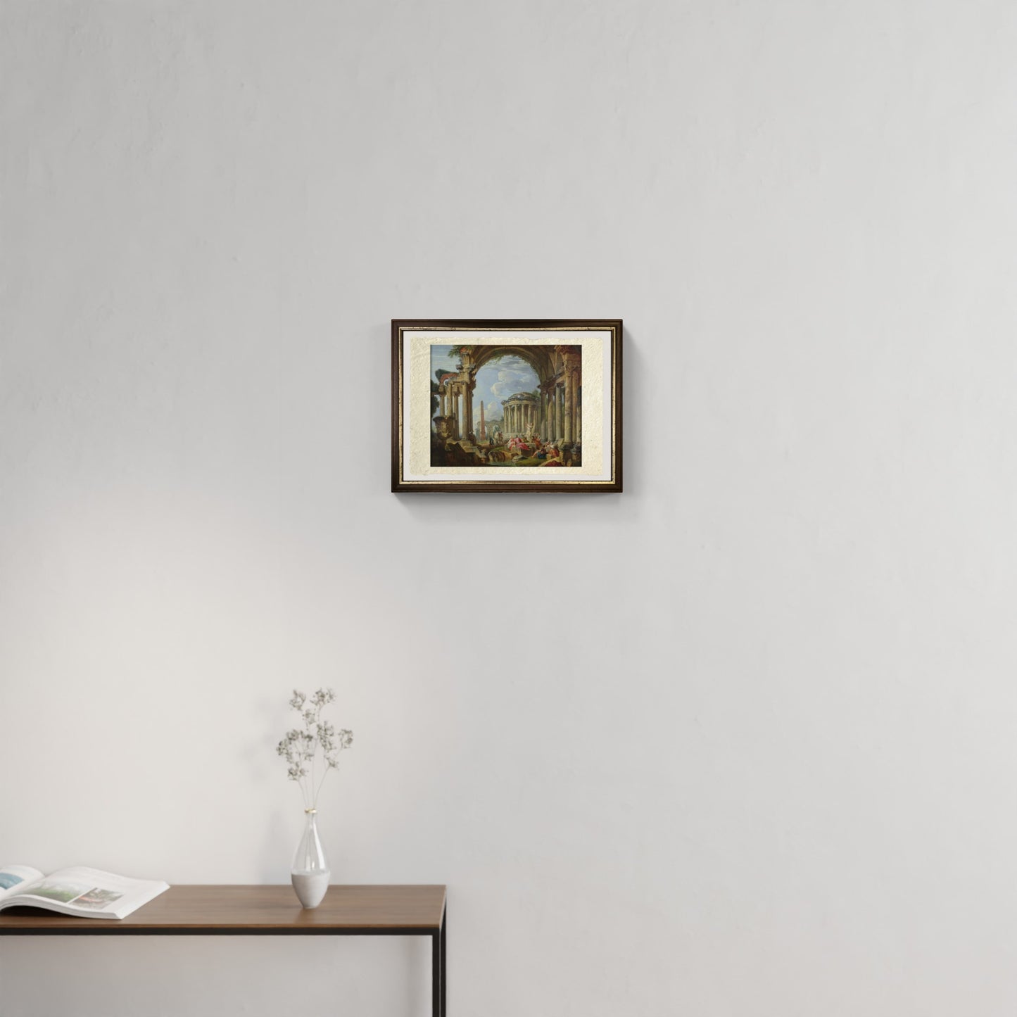 Predicazione tra le antiche rovine di Pannini sala