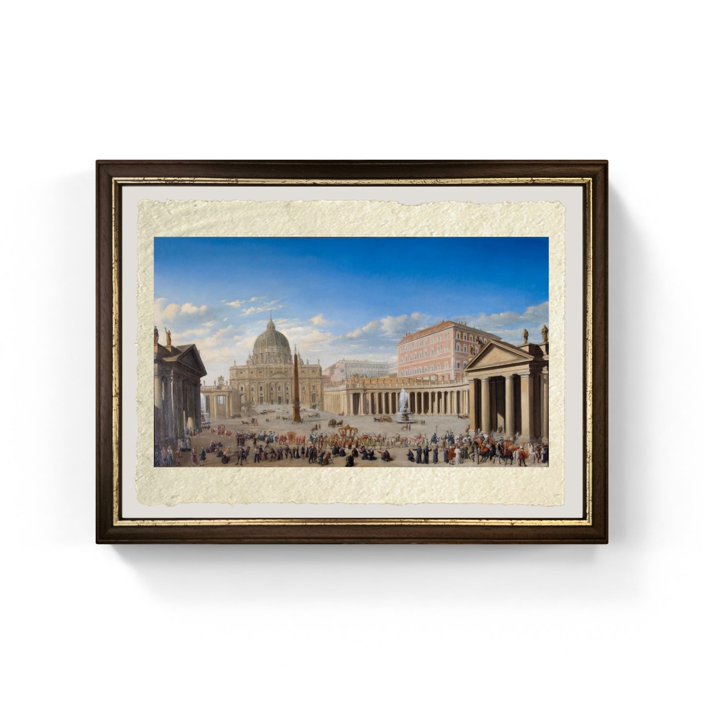 Veduta di San Pietro a Roma di Giovanni Paolo Pannini