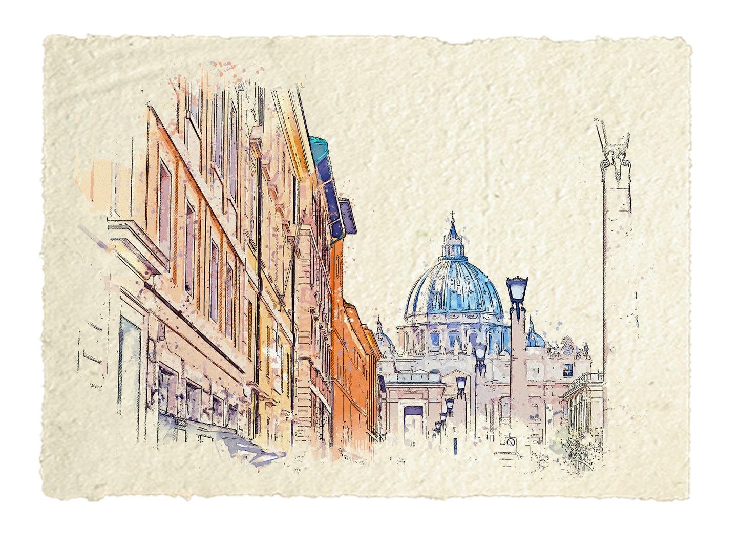 San Pietro. Scorcio via della Conciliazione