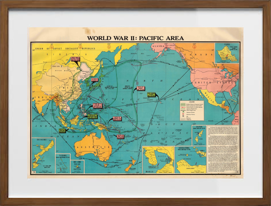 World War II: Pacific Area by Franklin Scott