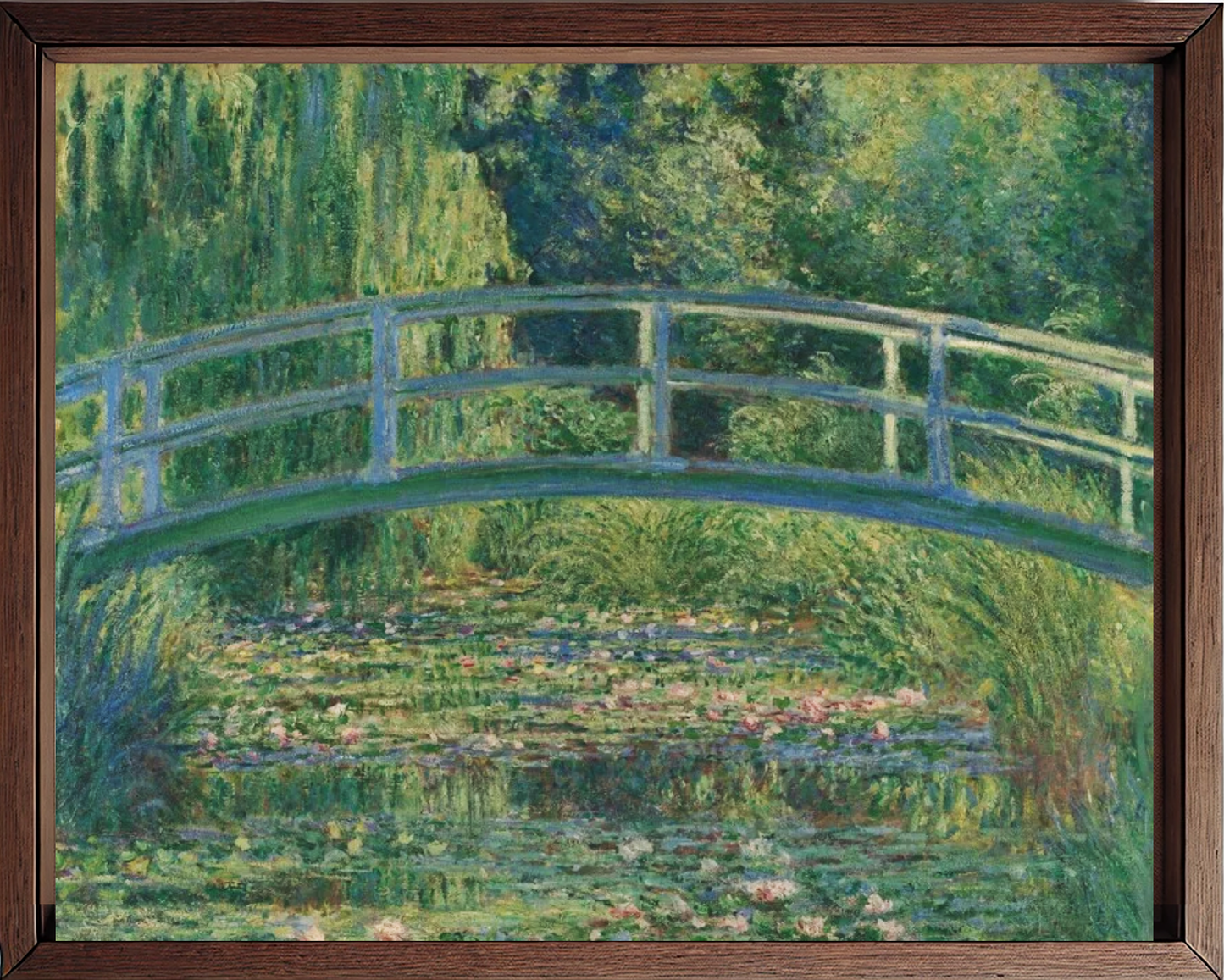 The Water Lily Pond, painting by Claude Monet