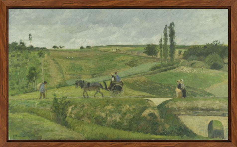 Strada d’Ennery di Camille Pissarro