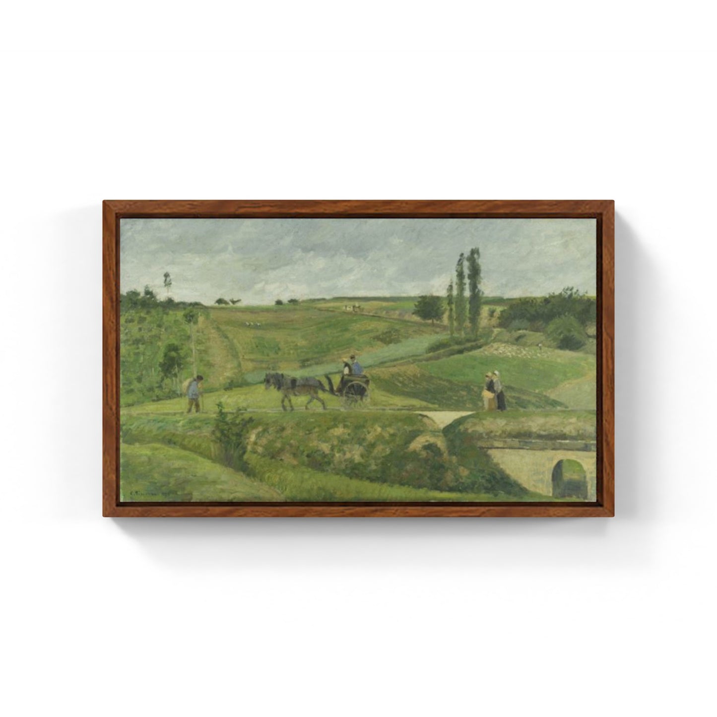 Strada d’Ennery di Camille Pissarro