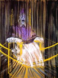 Studio dal ritratto di Innocenzo X di Francis Bacon su pregiata carta Amalfi