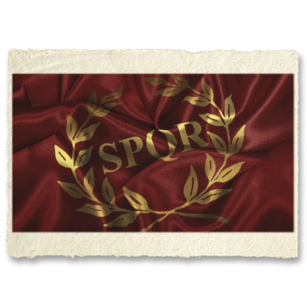 Vessillo Romano SPQR