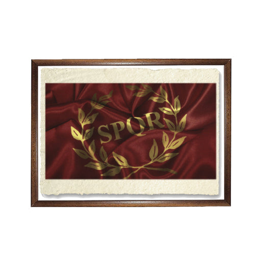 Vessillo Romano SPQR