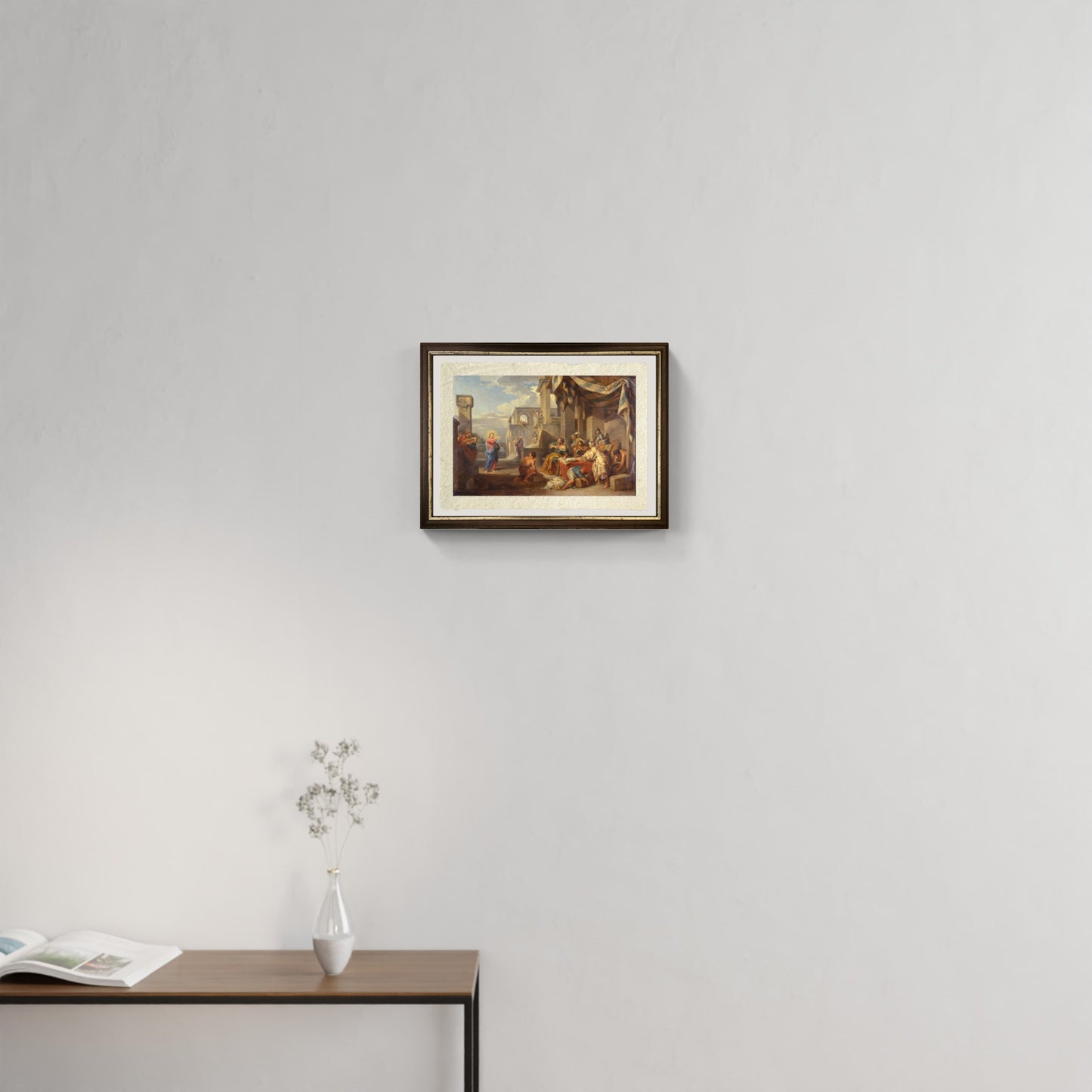 La vocazione di San Matteo di Pannini sala