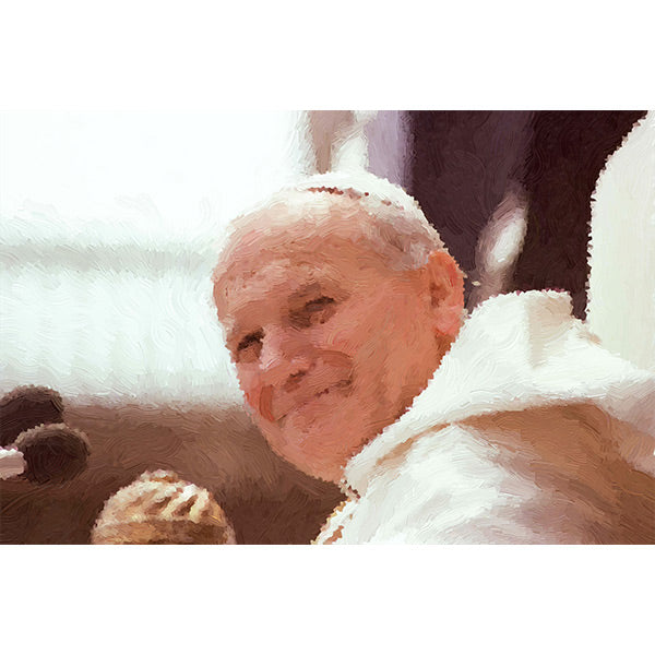 John Paul II smiling