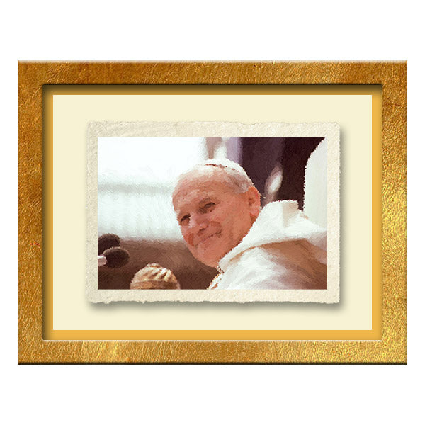 John Paul II smiling