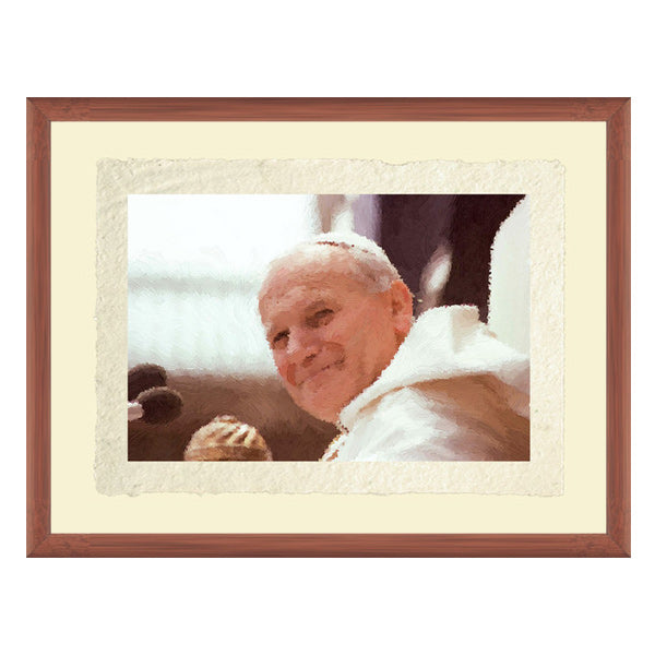 John Paul II smiling