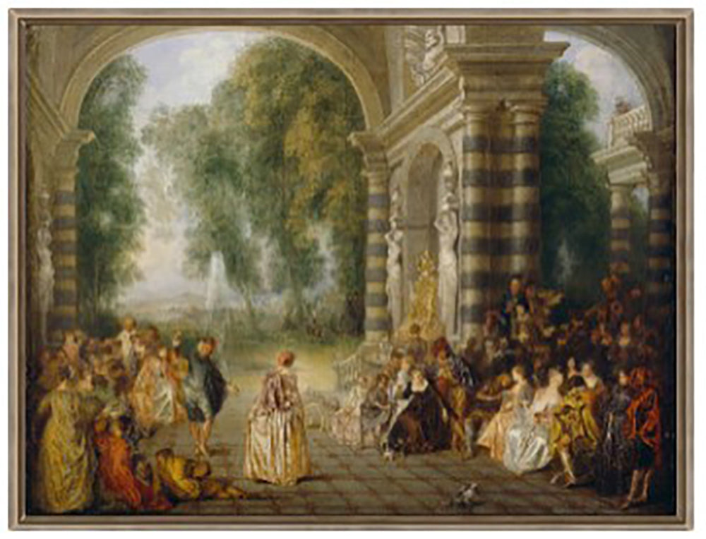 Les Plaisirs du Bal by Antonio Watteau